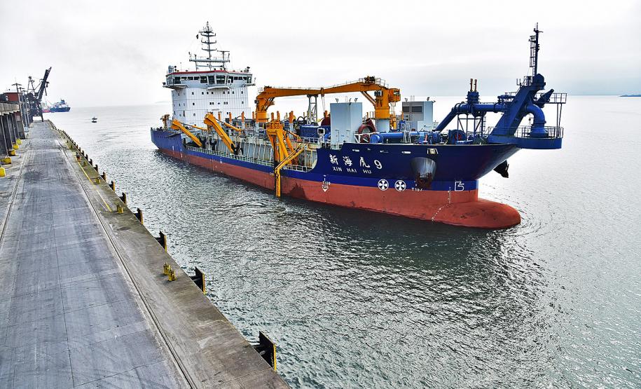 PAUTA DIA 22 – 10H30: GOVERNADORA E MINISTRO DOS TRANSPORTES ENTREGAM DRAGAGEM E AMPLIAÇÃO DO TCP NO PORTO DE PARANAGUÁ