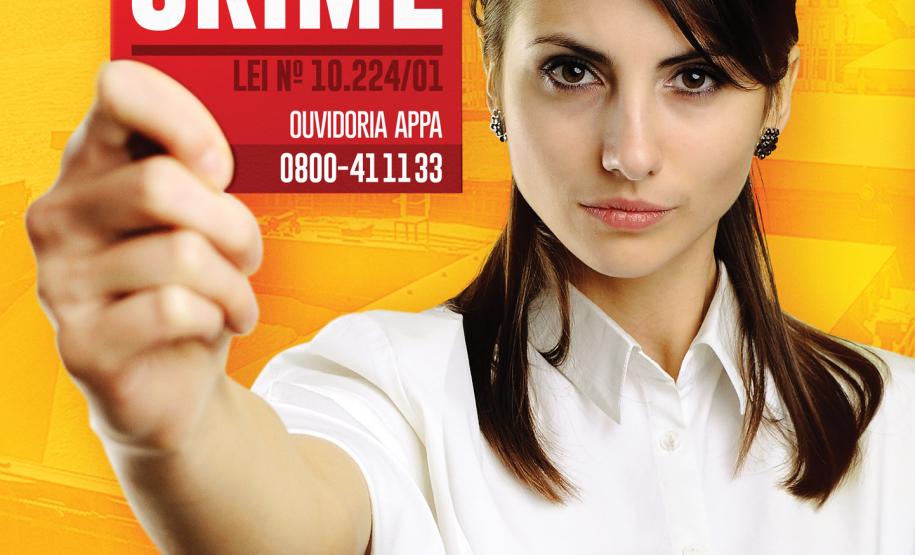 Porto de Paranaguá lança campanha contra assédio sexual