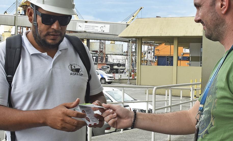 Mapa reúne informações de segurança para trabalhadores do Porto de Paranaguá