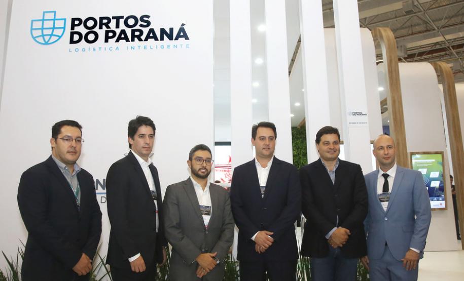 Governador destaca importância dos Portos do Paraná em feira internacional