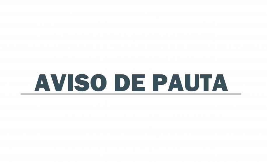 Aviso de Pauta Aviso de pauta
