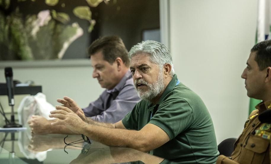 Queda nas vazadas, em que criminosos despejam os produtos dos caminhões com destino ao Porto de Paranaguá, é resultado do trabalho conjunto de todas as forças de segurança que atuam na cidade.