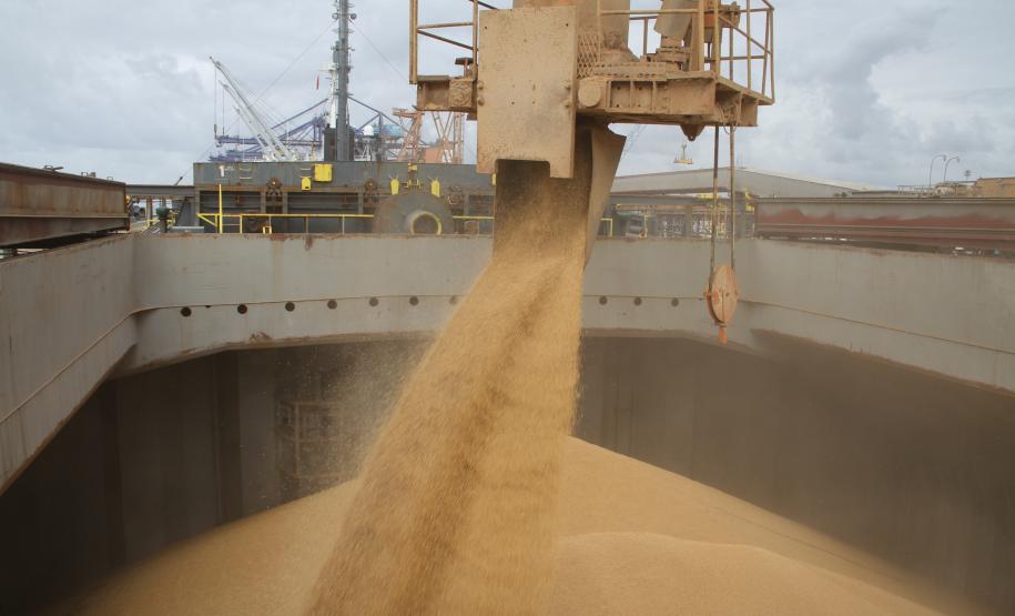 De janeiro até maio, foram exportados pelo Porto de Paranaguá mais de quatro milhões de toneladas de soja, um aumento de 38% em relação a 2011. Já o farelo apresentou alta de 9% nas exportações, fechando os cinco primeiros meses do ano com pouco mais de dois milhões de toneladas exportadas.