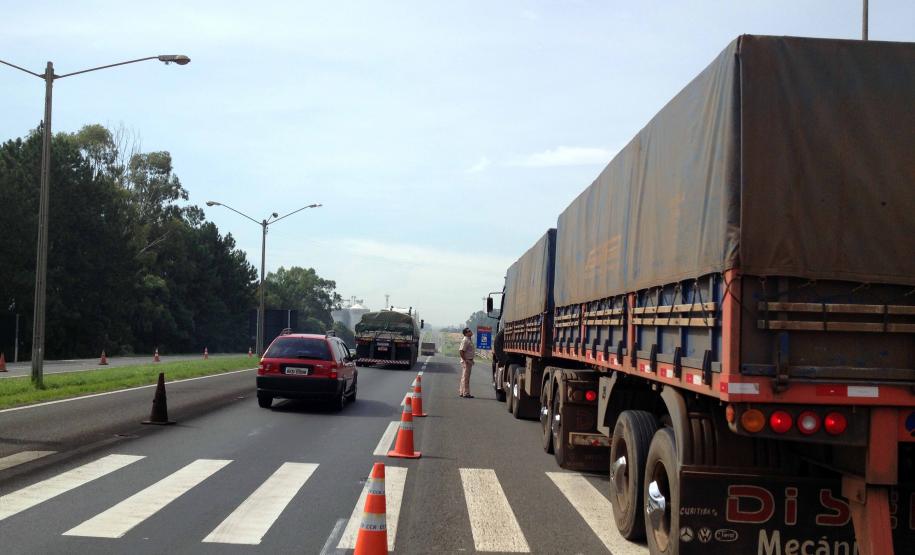 Em conjunto com o Departamento de Polícia Rodoviária Federal, Concessionárias de Rodovias, Exportadores, caminhoneiros e operadores portuários, ação visa garantir tranquilidade no escoamento da safra e evitar filas e transtornos para os usuários das rodovias