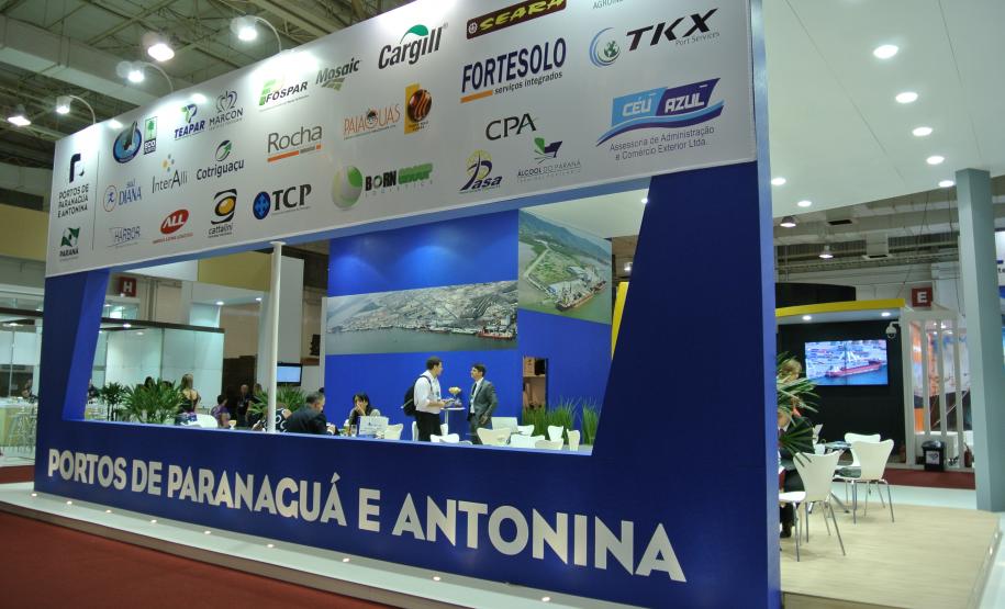 Portos de Paranaguá e Antonina participam mais uma vez da maior feira de logística da América Latina, acompanhados de parceiros logísticos.