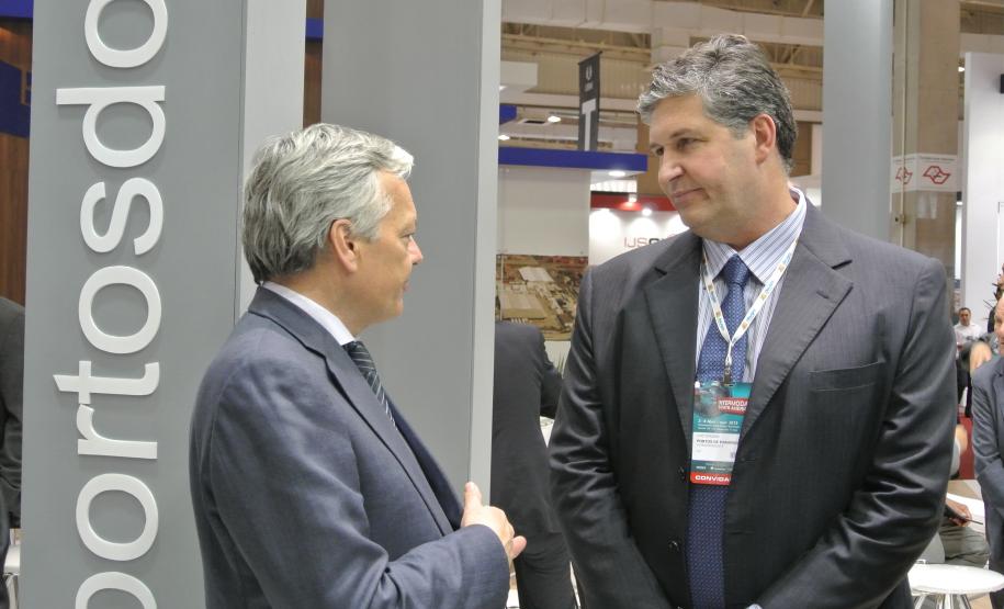 Durante o evento, Appa e parceiros fazem contato e trocam informações estratégicas para o setor portuário.