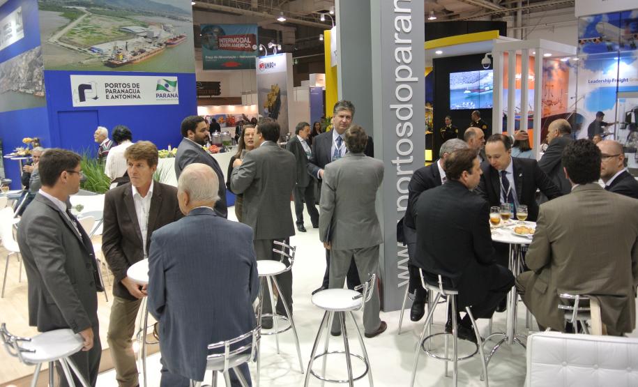 Segundo dia da Intermodal, em São Paulo.