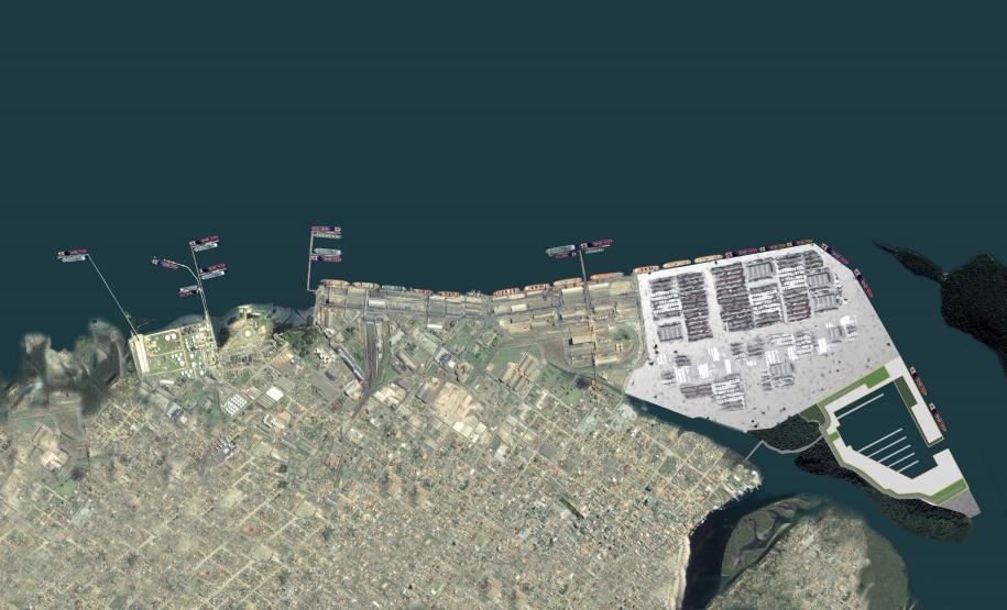 Ministro Leônidas Cristino ressalta importância dos portos paranaenses Porto do Futuro - Sobre os investimentos, Cristino garantiu que fará a dragagem de aprofundamento, alargamento e manutenção por dez anos, com recursos do Programa de Aceleração do Crescimento (PAC), no valor de R$ 160 milhões. O porto necessita ainda da ampliação do Corredor de Exportação. Um projeto para ampliar o Corredor já está pronto e com EVTE concluído, devendo ser um dos primeiros projetos a serem licitados pelo governo federal em Paranaguá.