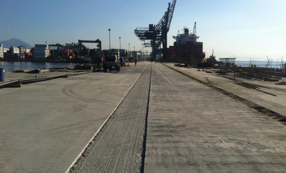 Investimentos privados na ordem de R$ 365 milhões foram realizados para a construção do novo berço e compra de equipamentos. Obra aumentará a capacidade do terminal e permitirá a atracação de navios de maior porte