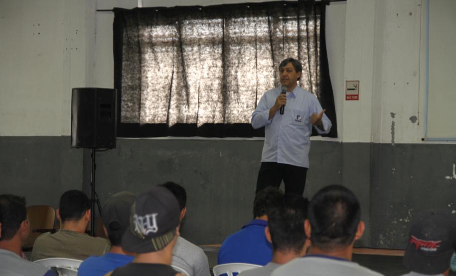 Durante toda semana, funcionários da Appa e empresas que atuam no Porto de Paranaguá recebem informações voltadas para a conscientização sobre riscos e necessidade de proteção