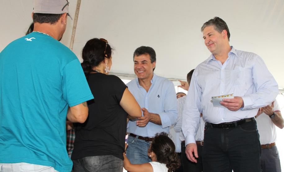 As casas são de mais uma etapa da realocação dos moradores que estão sendo retirados da Vila Becker, área de risco, próxima ao Porto de Paranaguá