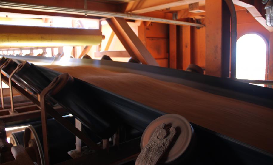 Volume de caminhões recebidos aumentou 36,5% no período, sem a formação de filas nas estradas. Entre os produtos movimentados, o destaque é a soja que este ano teve o escoamento adiantado