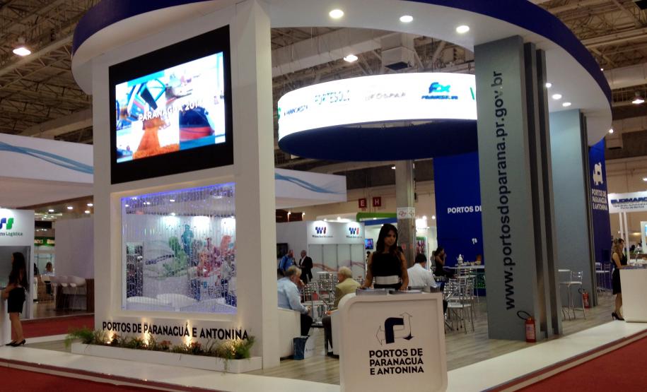 Superintendente da Appa, Luiz Henrique Dividino, palestrou durante o painel que abriu a Intermodal 2014. A Appa participa da feira com cerca de 30 parceiros.