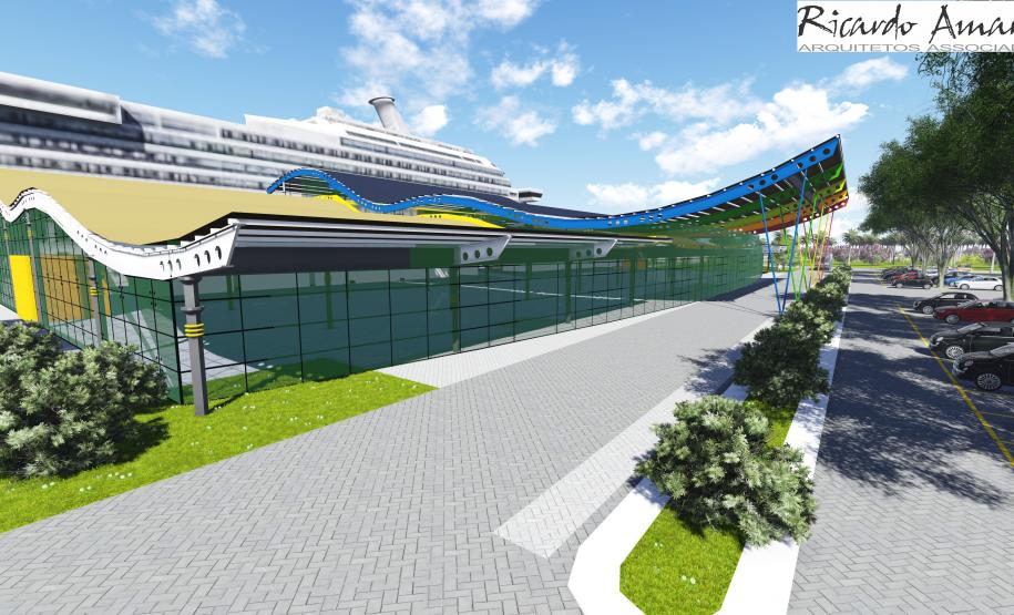 Ao todo, no setor Leste do Porto de Paranaguá, são previstas 24 novas áreas, entre essas o tão esperado Terminal de Passageiros..