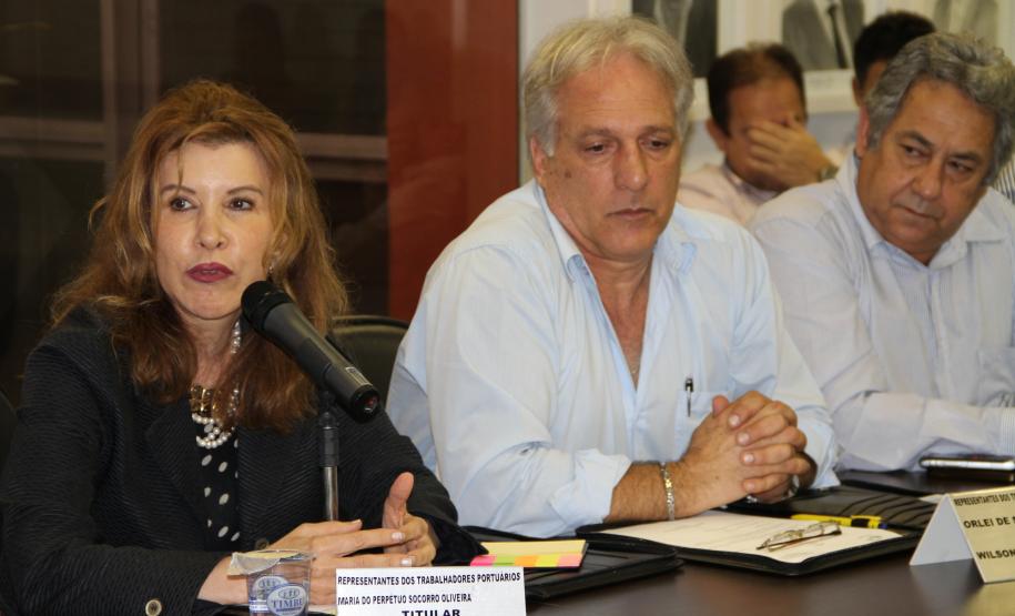 Como indicados da classe trabalhadora estão Maria do Perpétuo Socorro Oliveira, como membro titular, e Orlei Souza Miranda, presidente do Sindicato dos Trabalhadores Portuários (Sintraport), como suplente. Maria do Socorro é funcionária do quadro efetivo da Appa e membro do CAP.