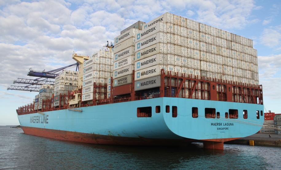 O volume de carne exportada pelo Porto de Paranaguá está maior. No primeiro semestre deste ano, foram 684 mil toneladas exportadas, 23% a mais que o exportado no mesmo período do ano passado.