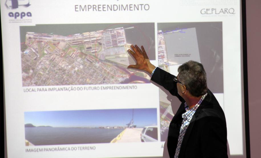 Nesta segunda-feira (28), a Administração dos Portos do Paraná (Appa) apresentou à comunidade o conceito arquitetônico desenvolvido no projeto do novo setor Leste do Porto de Paranaguá.