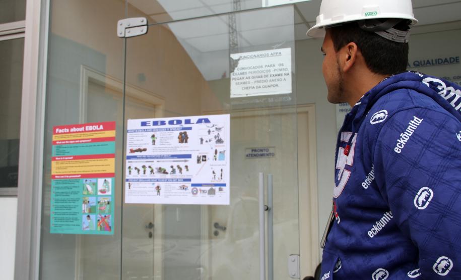 "A nossa contribuição está sendo em divulgar os comunicados das agências nacionais e dados sobre o vírus e a transmissão para evitar que esse contato dos trabalhadores locais com os tripulantes do navio, que podem vir dessas regiões africanas mais afetadas, seja porta de entrada para o Ebola”, afirma.