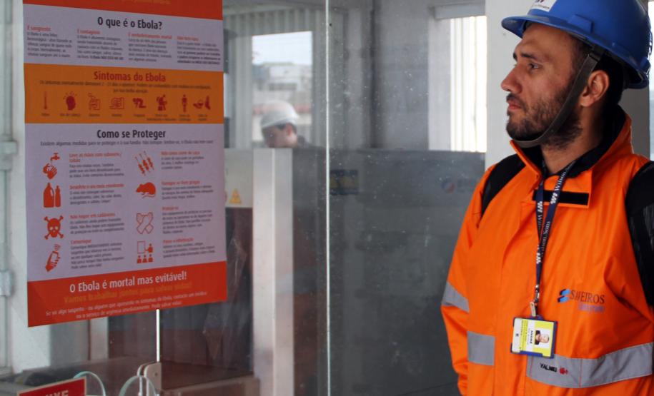 A Administração dos Portos de Paranaguá e Antonina (Appa) realiza, nesta quarta-feira (20), às 14h, no Auditório Emir Roth, reunião com representantes dos trabalhadores portuários avulsos (TPAs), OGMO, Praticagem, Ministério da Agricultura, Anvisa, operadores portuários e Secretaria Estadual e Municipal de Saúde, para tratar sobre os detalhes do Plano de Contingência para o vírus Ebola. O Plano foi elaborado pela Anvisa e apresentado à comunidade portuária na última segunda-feira.