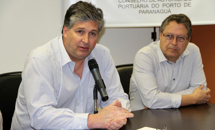 O prefeito de Paranaguá, Edison Kersten, membro do CAP, também participou da reunião