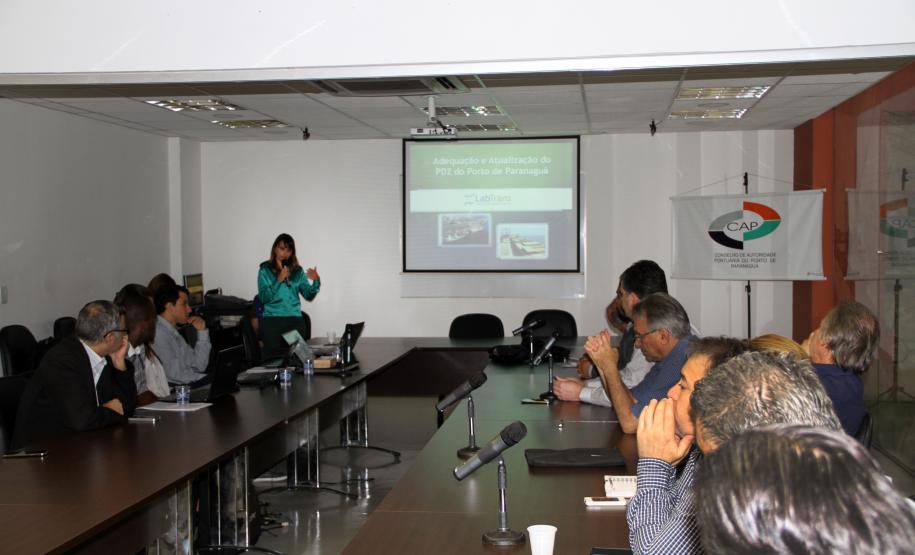 O Labtrans, empresa contratada pela Appa para atualizar o PDZ apresentou nesta quinta-feira (20), ao CAP, a adequação do Plano