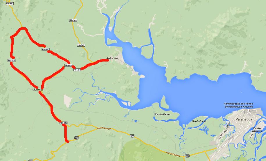 Um estudo realizado pelas prefeituras de Morretes e Antonina, com apoio da Administração dos Portos de Paranaguá e Antonina (Appa), prevê melhorias no fluxo viário da cidade com a construção de uma ciclovia.