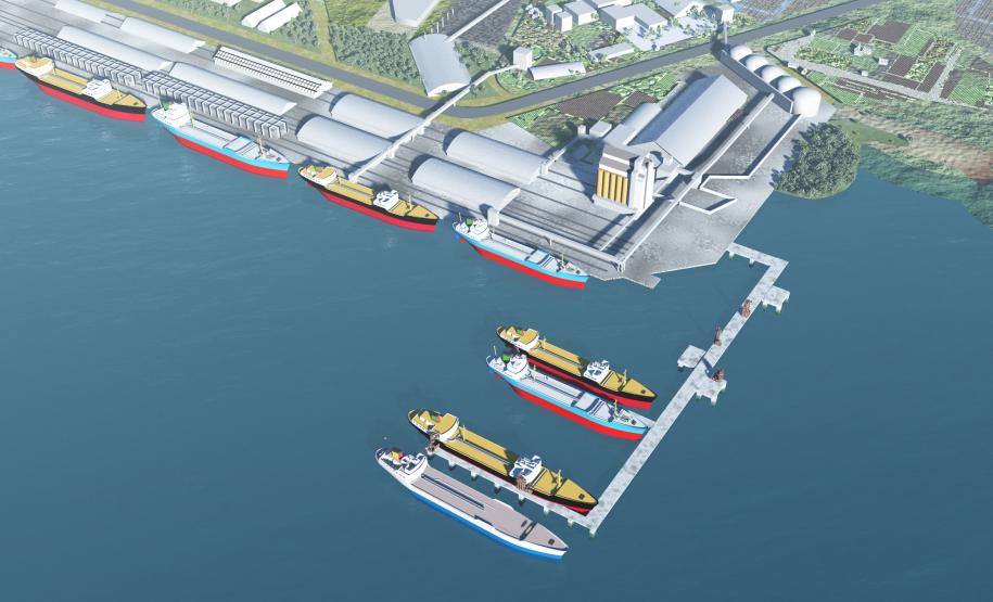 Portos do Paraná apresentam avanços em uma das maiores feiras mundiais do setor