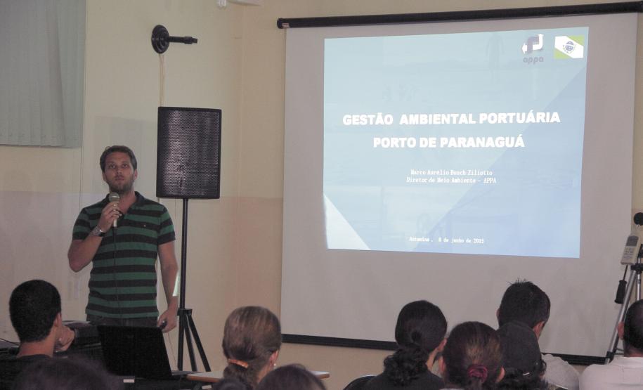 A Administração dos Portos de Paranaguá e Antonina (Appa) promoveu, nesta segunda-feira (08), no Centro Estadual de Educação Profissional Dr. Brasílio Machado, em Antonina.