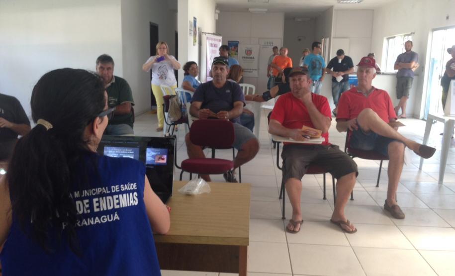 Com palestra de combate à dengue, Porto em Ação reúne 500 caminhoneiros