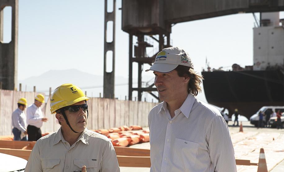 Autoridades atestam eficiência ambiental no Porto de Paranaguá