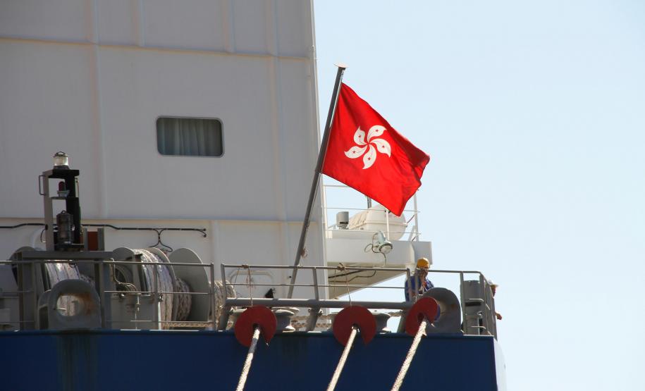 Bandeiras do Panamá e Libéria são as mais frequentes em navios atracados no Porto de Paranaguá Bandeiras do Panamá e Libéria são as mais frequentes em navios atracados no Porto de Paranaguá