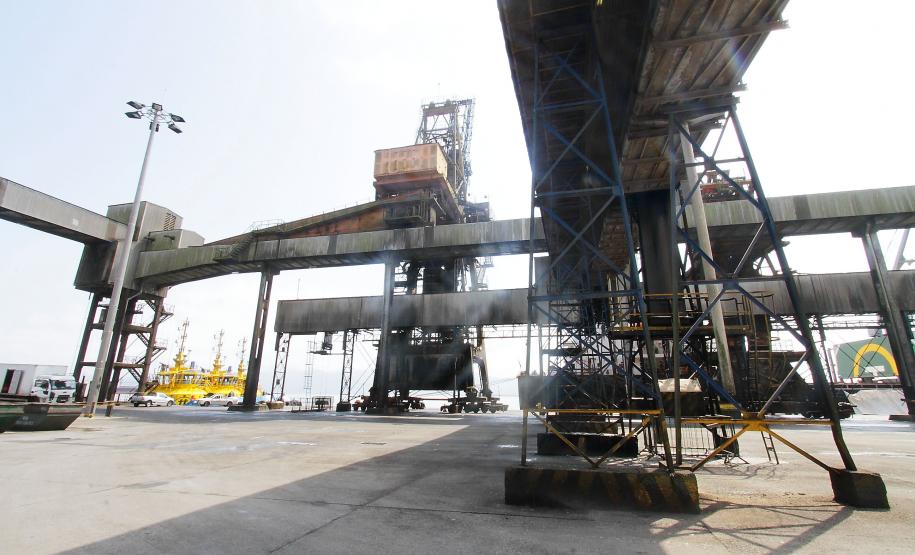 Berço 201 do Porto de Paranaguá antes das reformas