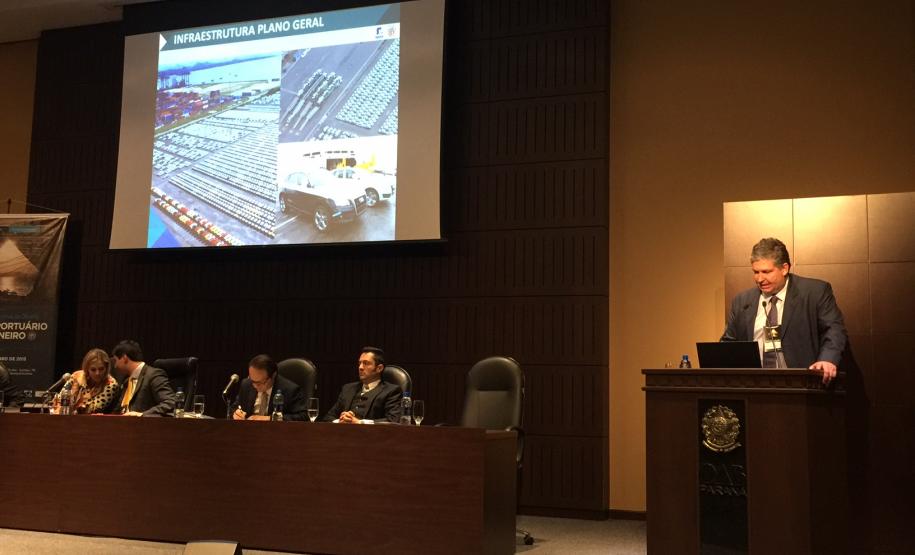 Portos do Paraná apresentam inovações em Congresso Nacional de Direito Portuário na OAB