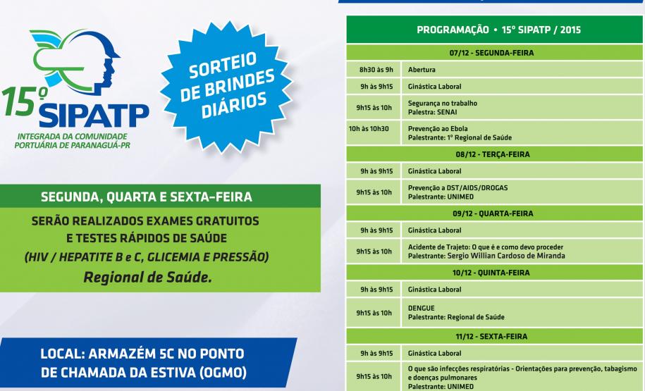 Porto promove 15ª Semana de Prevenção aos Acidentes de Trabalho