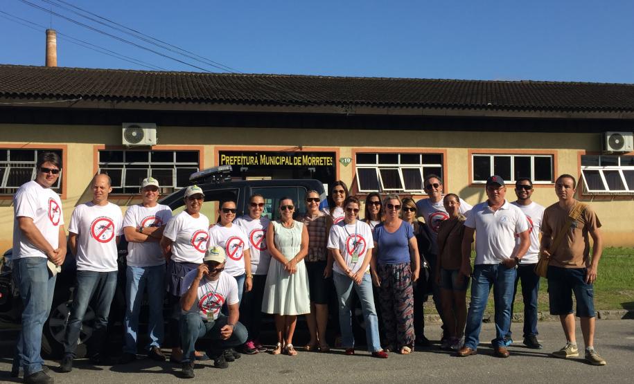 Mutirão da Dengue passa por Morretes e segue para Antonina
