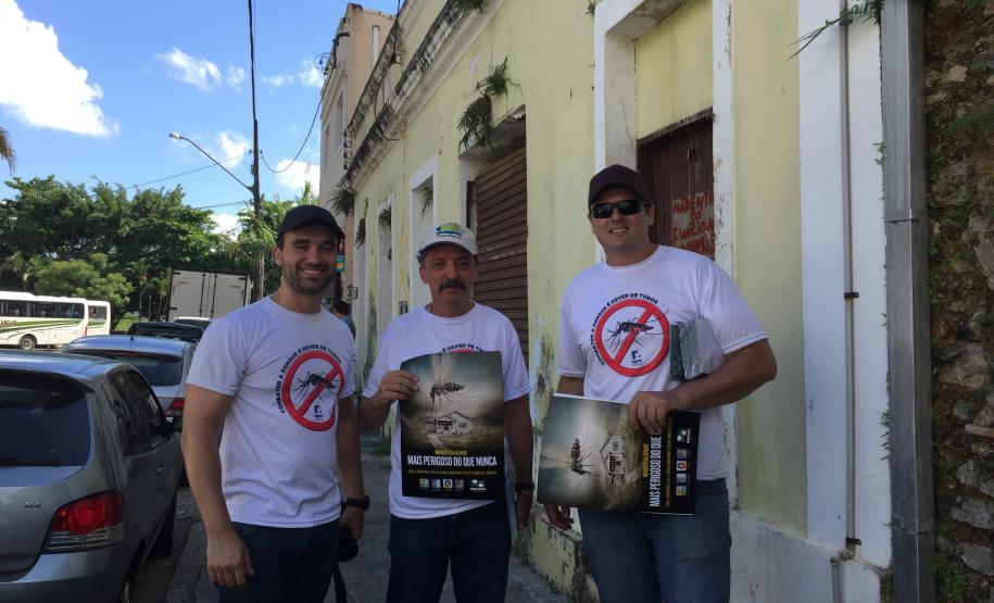 Patrulha de Combate à Dengue visita 5.580 comércios no Litoral