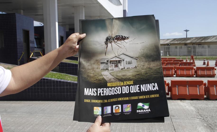 Patrulha de combate à dengue reforça ações de orientação em Paranaguá